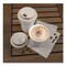 Dart Fiber Lids for Paper Cups, ProPlanet Seal, Fits 10 oz to 24 oz Cups, Tan, 1000PK LK316FBR - alternate 6